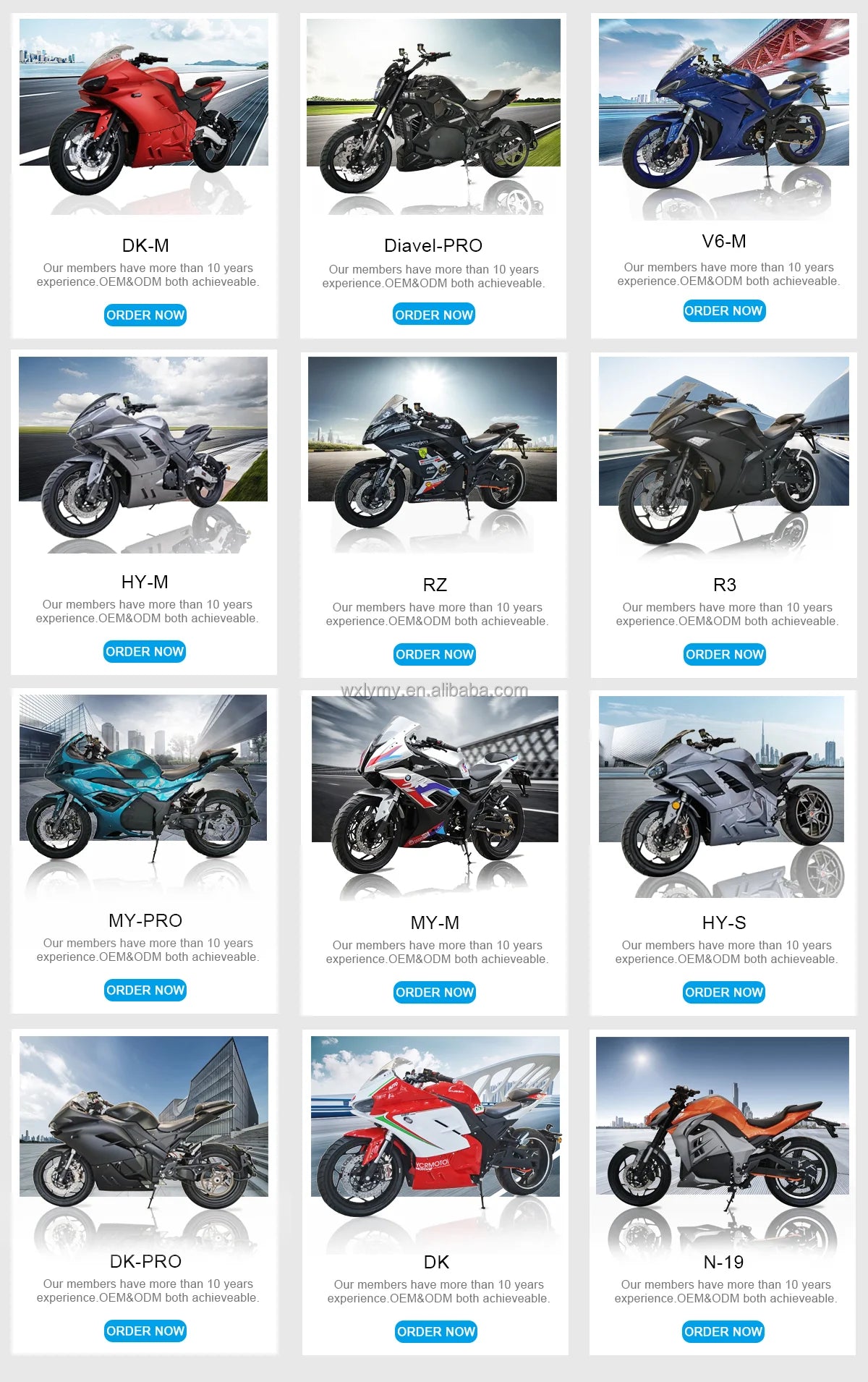 LANYANG Racing Electric Motorcycle 72V 8000W Lithium Battery 120km/h High Quality and Cheap