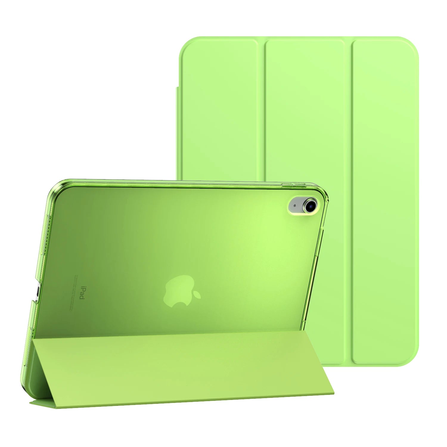 For iPad(A16) 11th Generation 2025, iPad 10th Gen Case 10.9inch 2022,Back Shell Smart Cover, Support Touch ID, Auto Wake/Sleep
