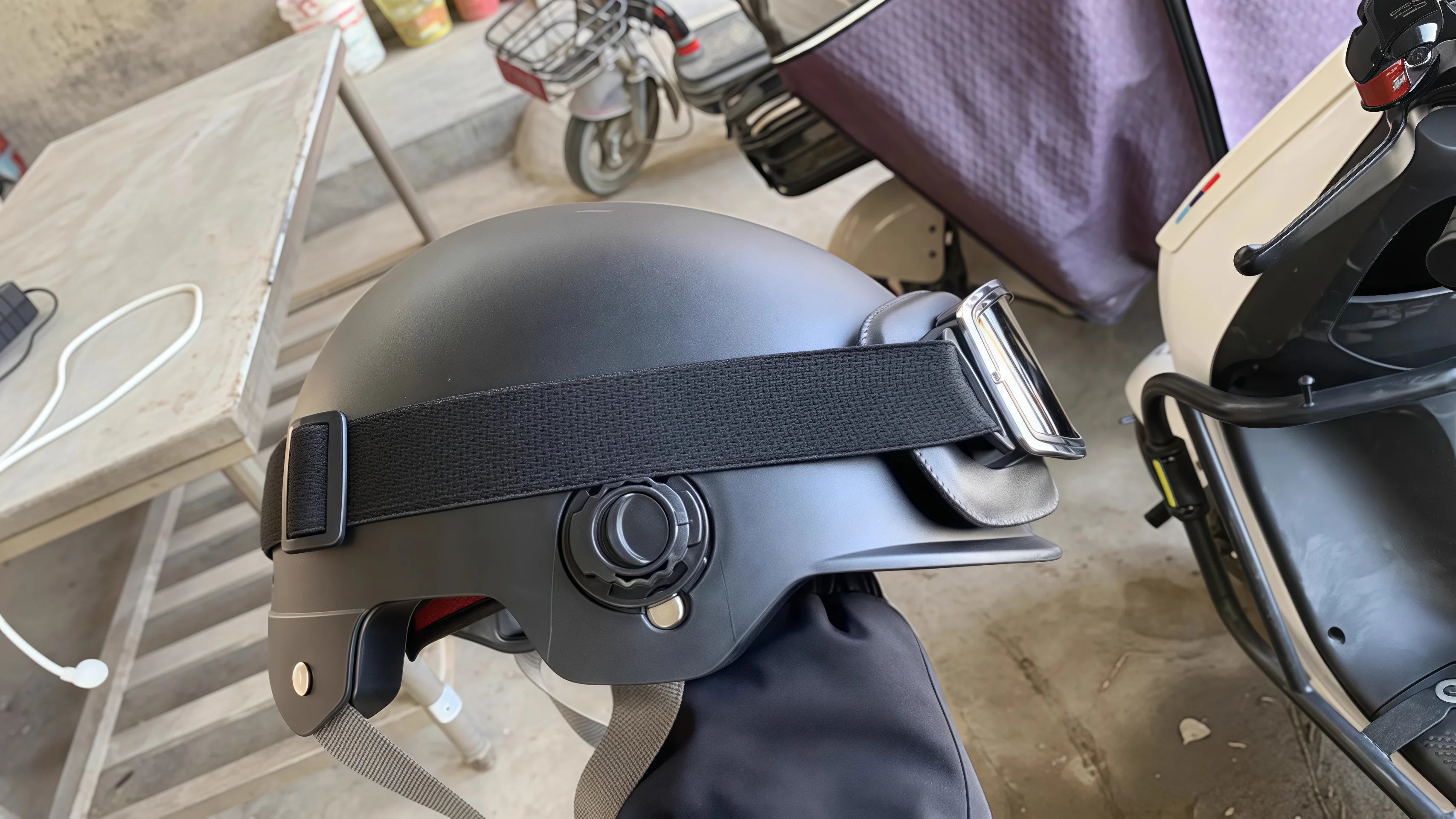 Best Selling Vintage Goggles Motorcycle Leather Goggles Glasses Cruiser Folding Goggles Newest Sunglasses Motocross Safety