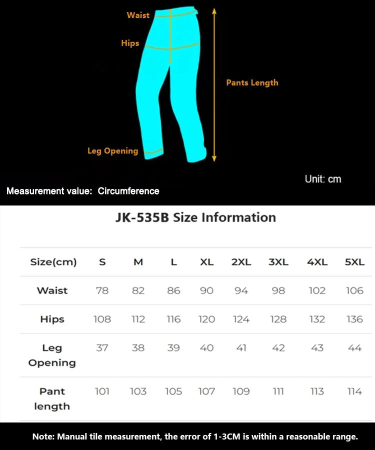 FEHER Motorcycle Pants Winter Waterproof Quick-release Thermal Motorbike Trousers Unisex Built-in Removable CE Protective Gear