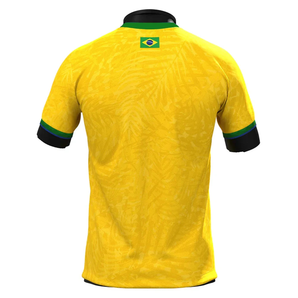 2024 Hot Selling Brazil Limited Edition Mens Football Shirt Youth Kids Training Soccer Short Sleeve Uniform Breathable Jersey