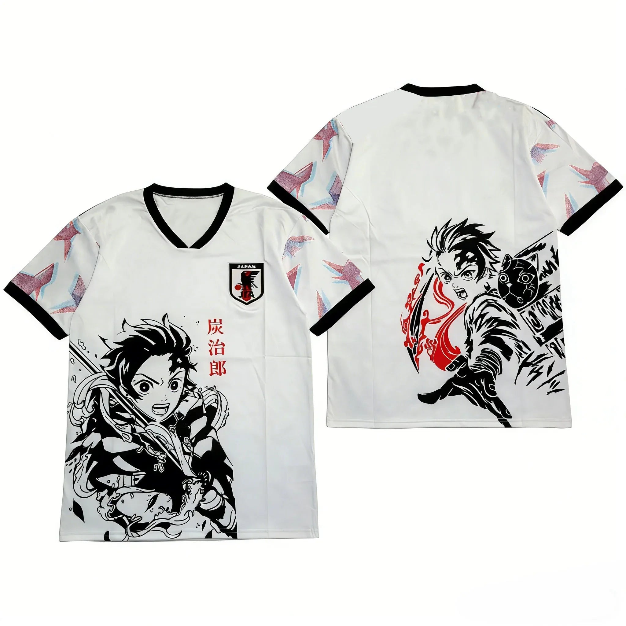 Japanese Geisha Dragon Sakura Soccer Jersey, 2026 Special Edition Quick Dry Football Shirt, Harajuku Anime Sportswear for Fans