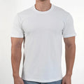 1pc Mens T Shirt Short Sleeve Cotton Plain Tops Tees Fitness Muscle Joggers Bodybuilding Tshirt Male Gym Clothes Slim Fit Shirt