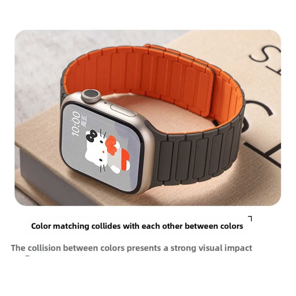 Silicone Case+Strap bracelet correa cover For Apple Watch 10 46mm 49 44mm 40 45mm 41 42mm for iWatch series 9 8 7 6 5 4 Ultra 2