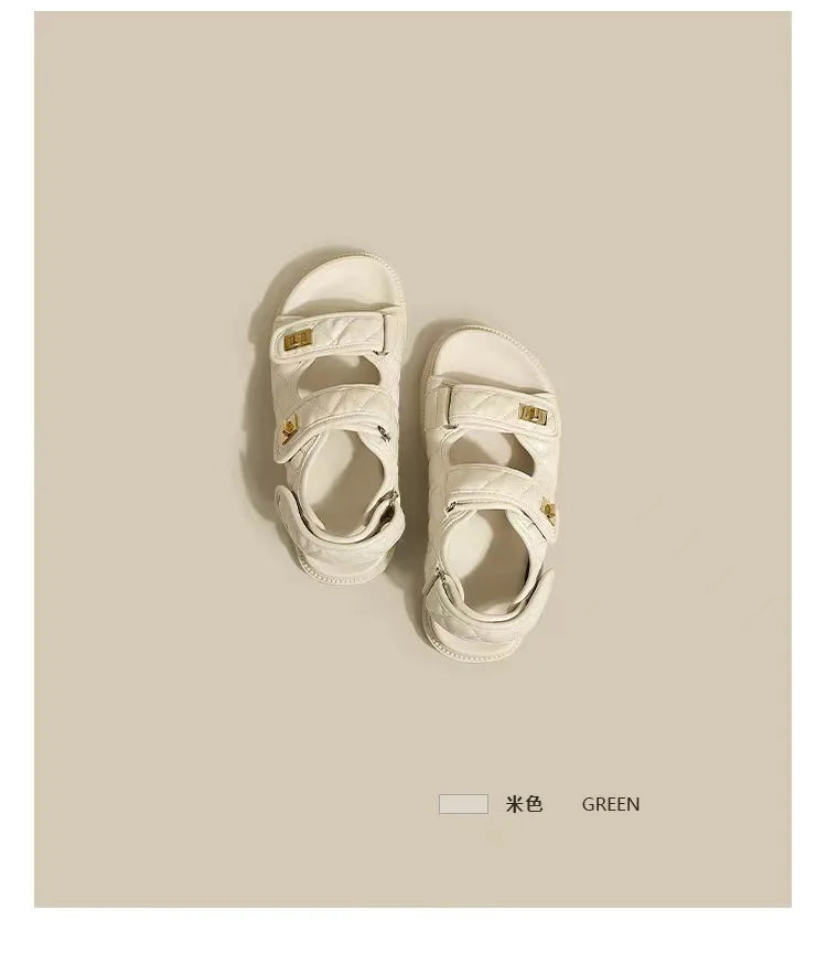 Women Sandals Soft Bottom Sandals Summer Platform Sandalias Mujer Elegant Shoes for Women Luxury Sandals Women Designers