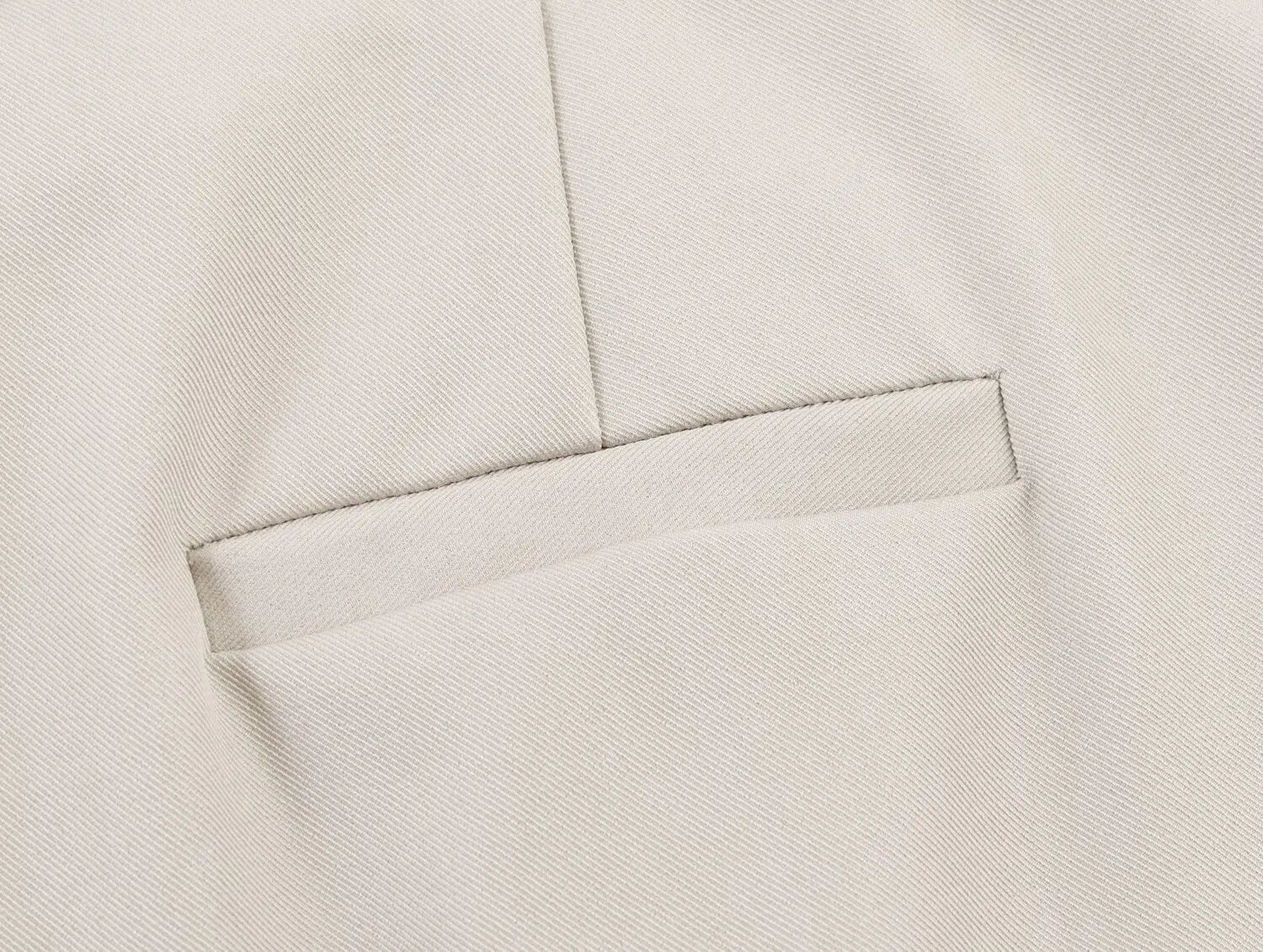 European and American style 2026 new double-button straight suit jacket with shoulder pads + pleated straight trousers suit