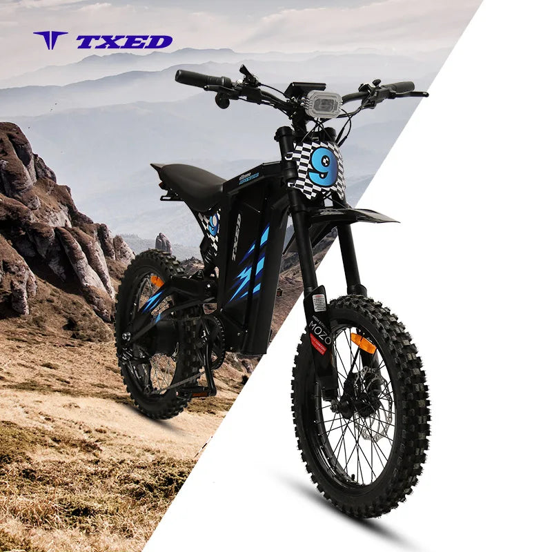 TXED E Mtb Full Suspension E Fat Bike 1000w Motor E Bikes Electric Motorcycle Bike