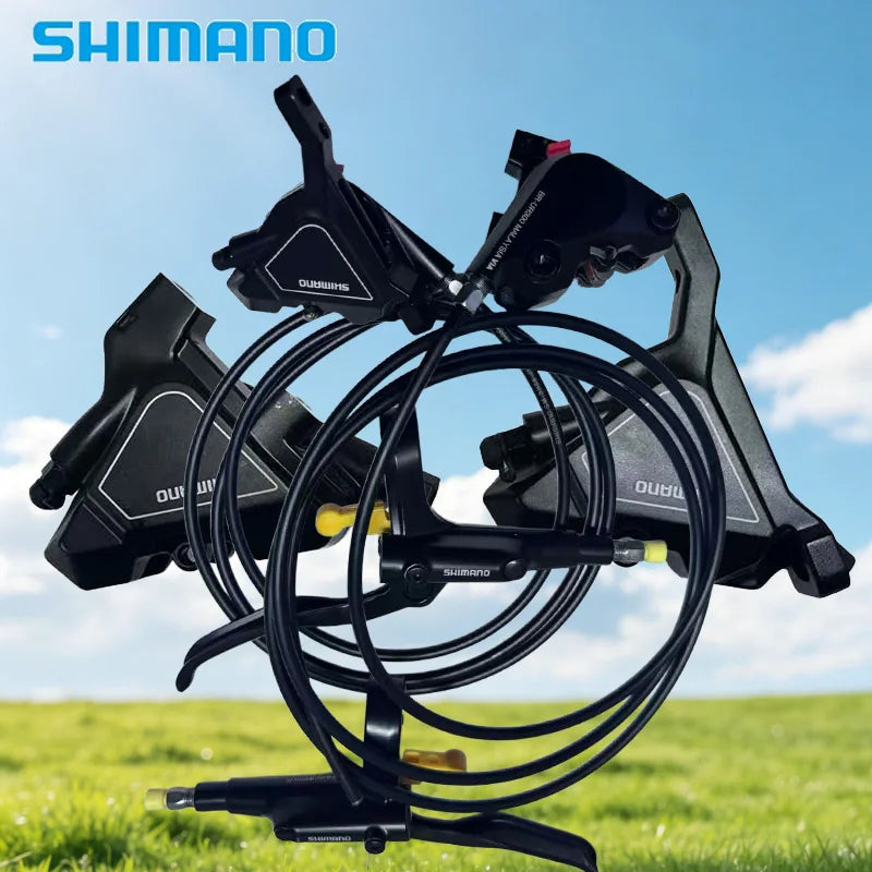 Shimano MT200 UR300 One Way Bleed Brake Set Easy Maintenance Durable Structure for Flat Bar Gravel City Bicycle Cycling Spare