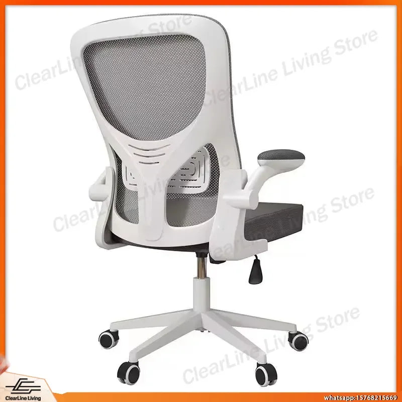 Ergonomic Office Chair with Lumbar Support Swivel Computer Chair for Home Office Study Gaming Desk Chair Adjustable Height