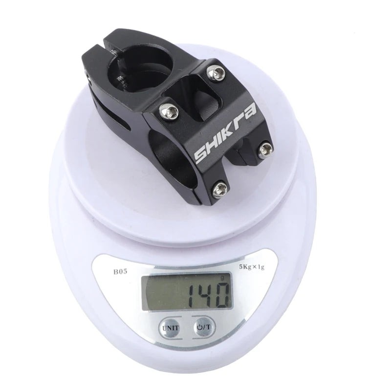 SHIKRA SK09 Stem Mtb Table Power Bicycle Road Short Power Mountain Bike Handlebar Stem 31.8*45MM 25.4*35MM Riser Handle Cycling