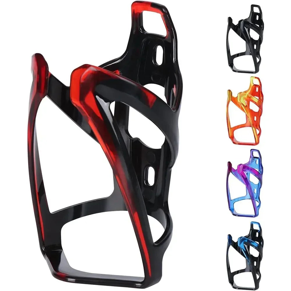 Bicycle Water Bottle Cage Colorful Gradient Cycling Bottle Holder Ultralight MTB Road Bike Water Bottle Bracket Accessories