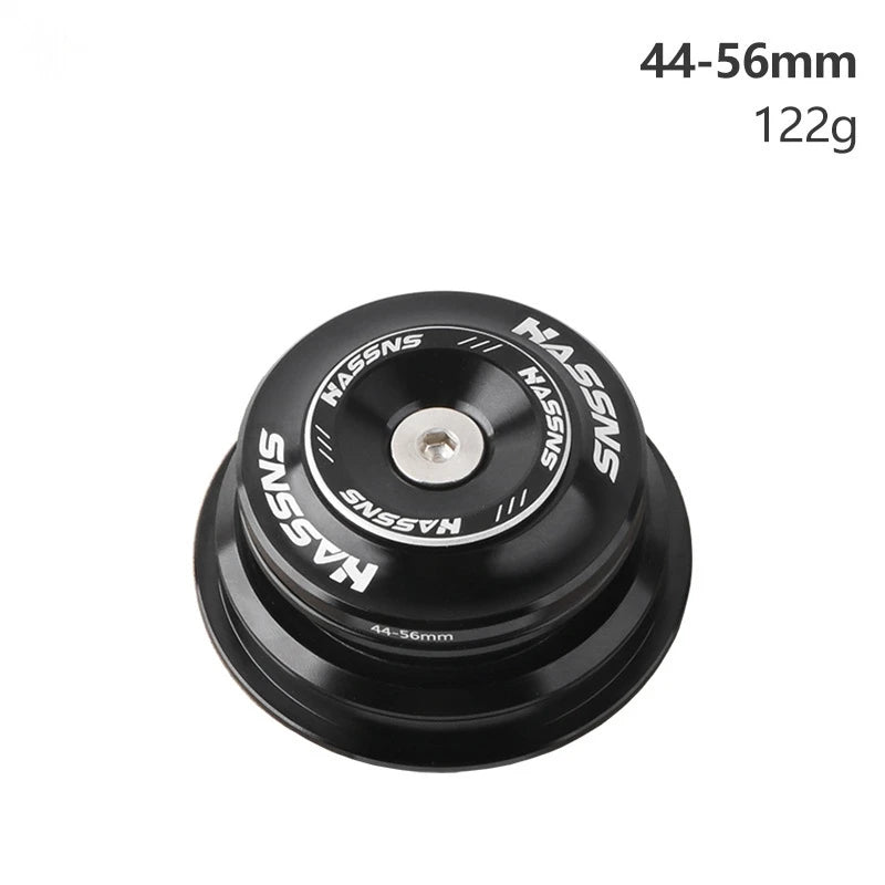 1 1/8 Inch 44mm Integrated MTB Headset Tapered Straight Tube Fork Bicycle Steering Bearing With Top Cap For Mountain Bike