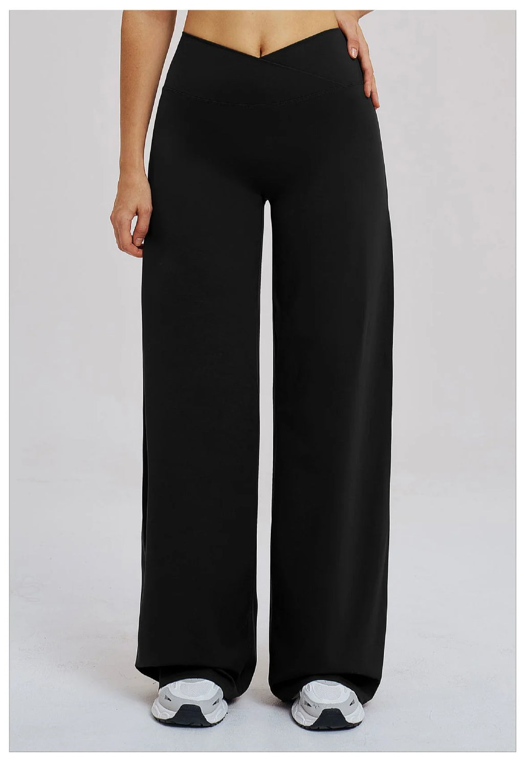 Yoga Flared Pants Women Sexy High Waist Wide Leg Pants Gym Fitness Bell Bottom Trousers Sports Flared Pants Latin Dance Trousers