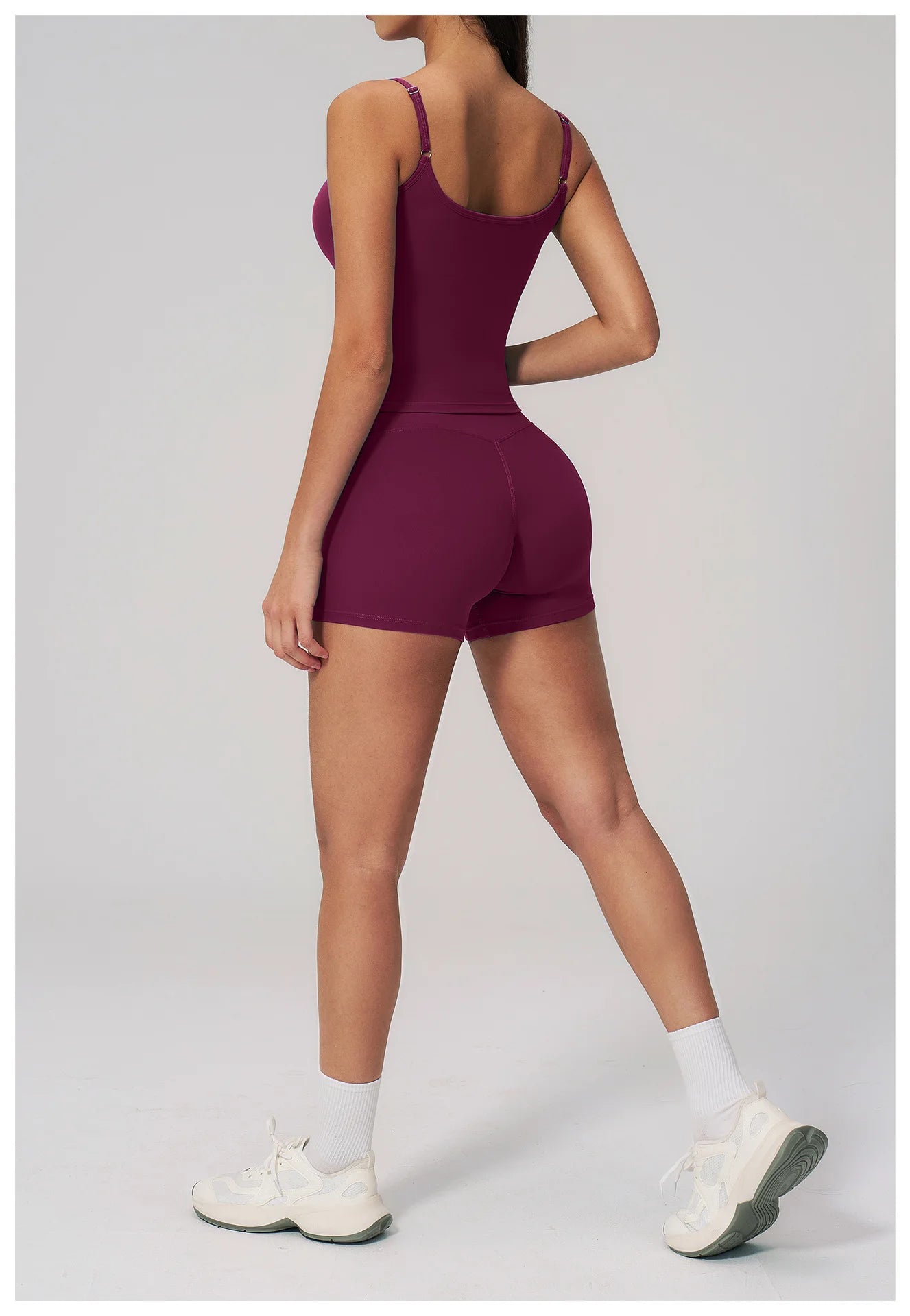 Yoga Set 2PCS Women Tracksuit Workout Outfits Sportswear Gym Clothing High Waist Leggings Fitness Bra Sports Suits Athletic Wear
