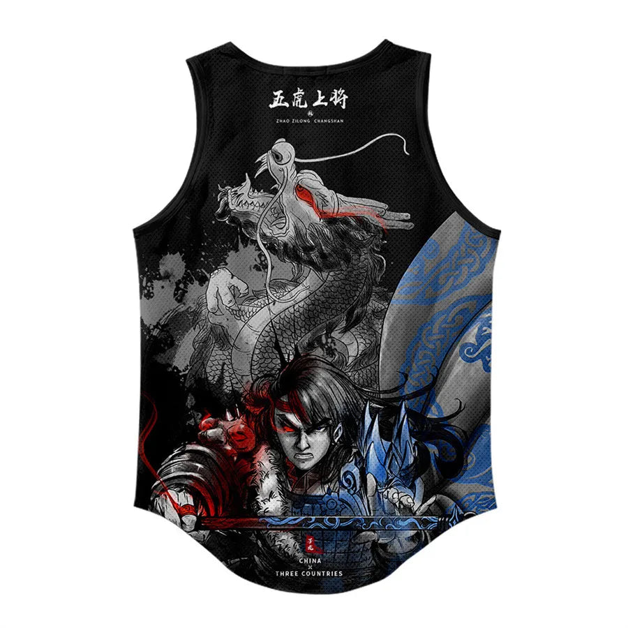Anime Peak Costume Basketball Jersey Cosplay Uniform Vest Singlet Shirt Sleeveless Set Tank Tops