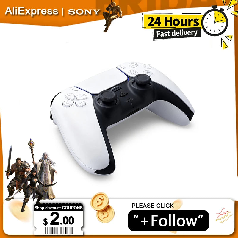Sony PS5 Controller - Original DualSense Wireless Game Console Accessory for PlayStation 5