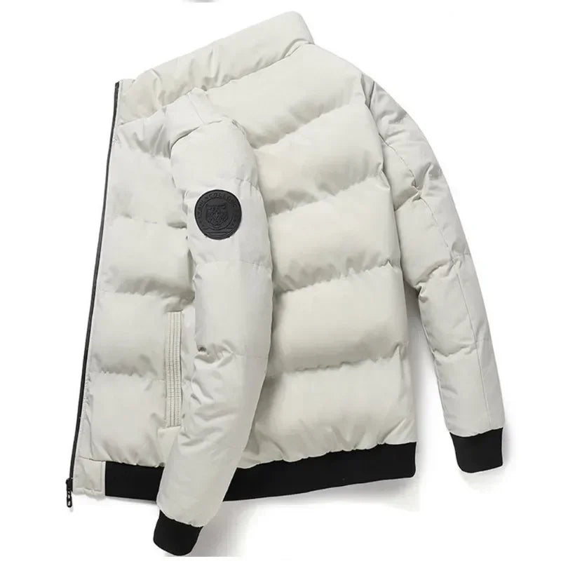 2026 Spring Autumn Men Outdoor Street Trendy Jacket, Windproof Zipper Coat, Casual Quality Baseball Sport Jacket for Daily Wear