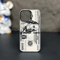 Cool 100 Dollar Bank Note Phone Case For IPhone 16 PRO 15 14 13 12 11 Promax Xr Xs 7 8 Plus SE Minimalism Shockproof Cover