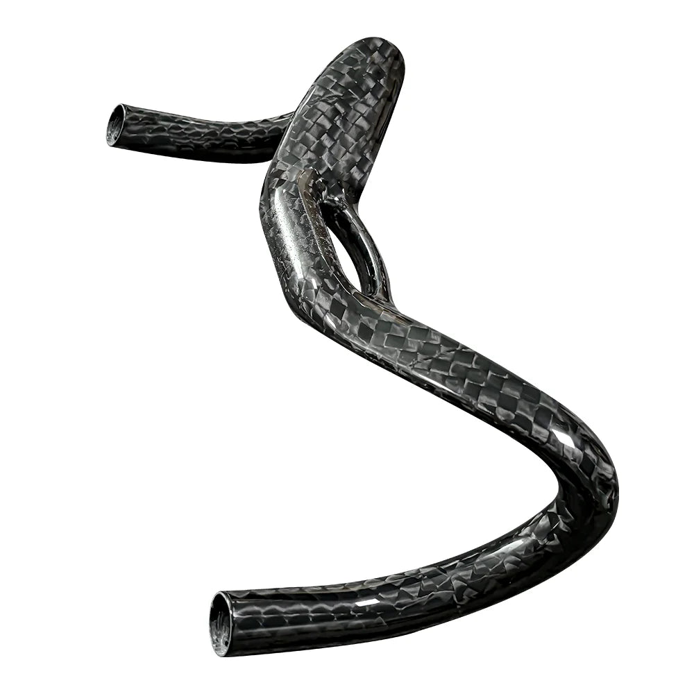 Applicable2027 UCI Carbon Fiber Cycling Track Handle Sprint Match Bicycle Handlebar TT Bike Handle Fixed 12K Shiny 31.8mm sports