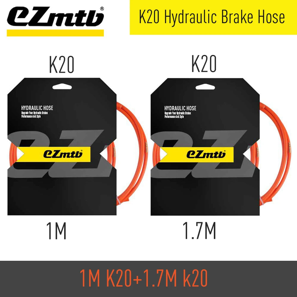 EZMTB Bicycle Hydraulic Disc Brake Cable 4-Layer Kevlar Housing Oil Tube Pipe for SHIMANO MAGURA SRAM AVID MTB Bike Brake Hose
