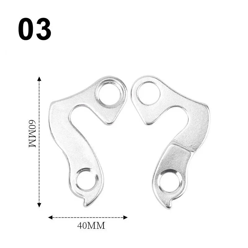 Bike Alloy Rear Derailleur Hanger Frame Gear Tail Hook Parts MTB Accessories For acing Cycling Mountain Road Bicycle Parts
