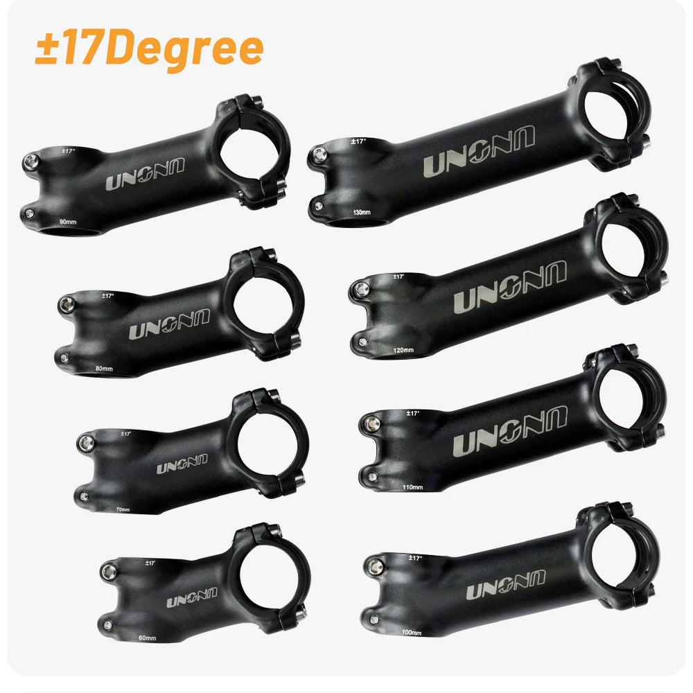 UNO MTB Bike Stem -7 17 35 Degree Ultralight Aluminum Alloy 31.8mm 60 70 80 90 100 110 120 130mm Road Bicycle Stem King Alloy