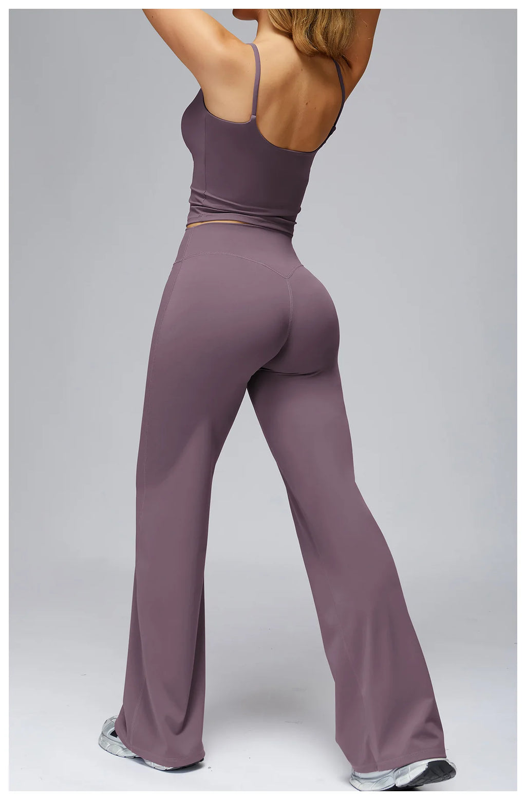 Yoga Set 2 Pieces Sports Outfits Female Clothing Fitness Vest Sportswear Women Tracksuit High Waist Leggings Sport Bra Yoga Suit