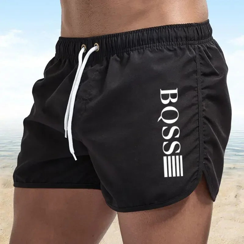 2026 Summer Quick-Dry Swim Pants, Breathable Mesh Quick-Dry Surf and Beach Pants, Men's Sport Pants, Elastic Waist Short Pants