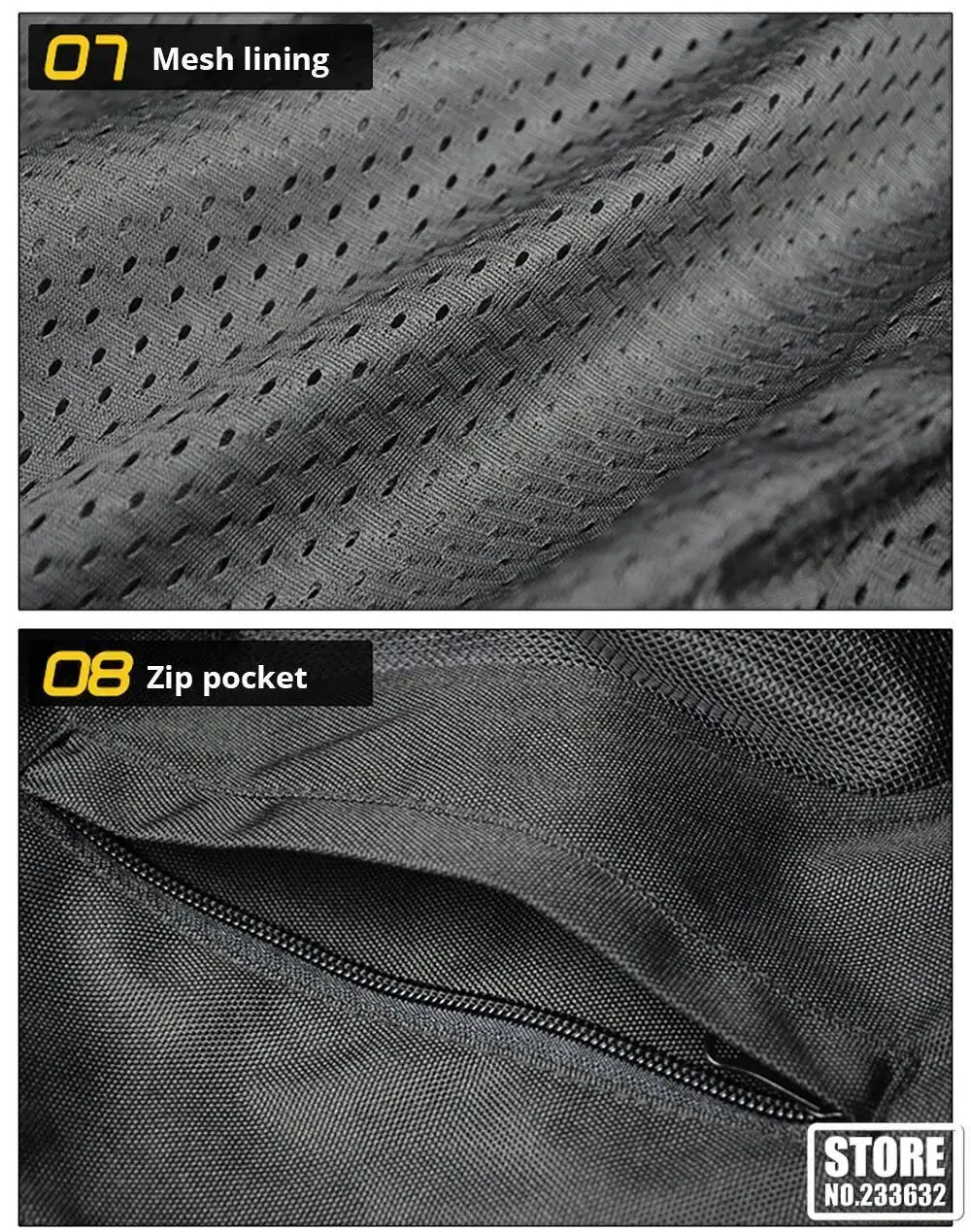 Motorcycle Jacket Protective Clothing Road Commuter Sports Off-Road Riding Clothing Reflective Breathable Durable Anti-Falling