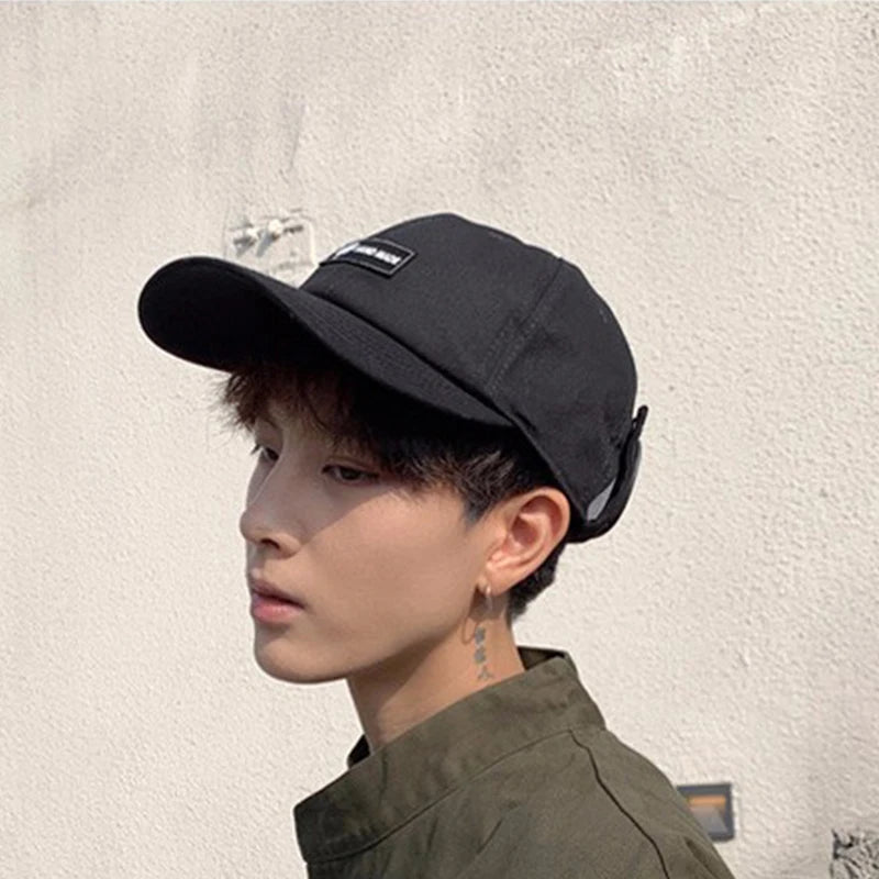 Hip Hop Aviator Hat With Sunglasses For Men Women Fashion Glasses Bonnet Summer Outdoor Sun Visors Fashion Punk Baseball Cap