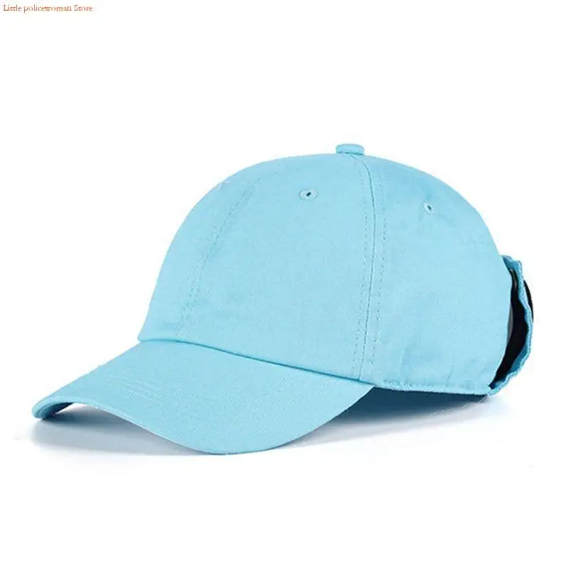 F92D Baseball Hat For Men Hip Hop Hats Curved Visor Baseball Hat with Goggles
