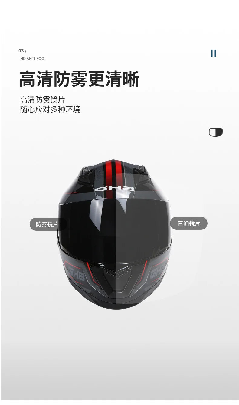 DOT ECE Approved Full Face Helmet Motorcycle Helmet Helm Helmet Outdoor Full Face Riding Casco Moto Capacetes Helmets Unisex