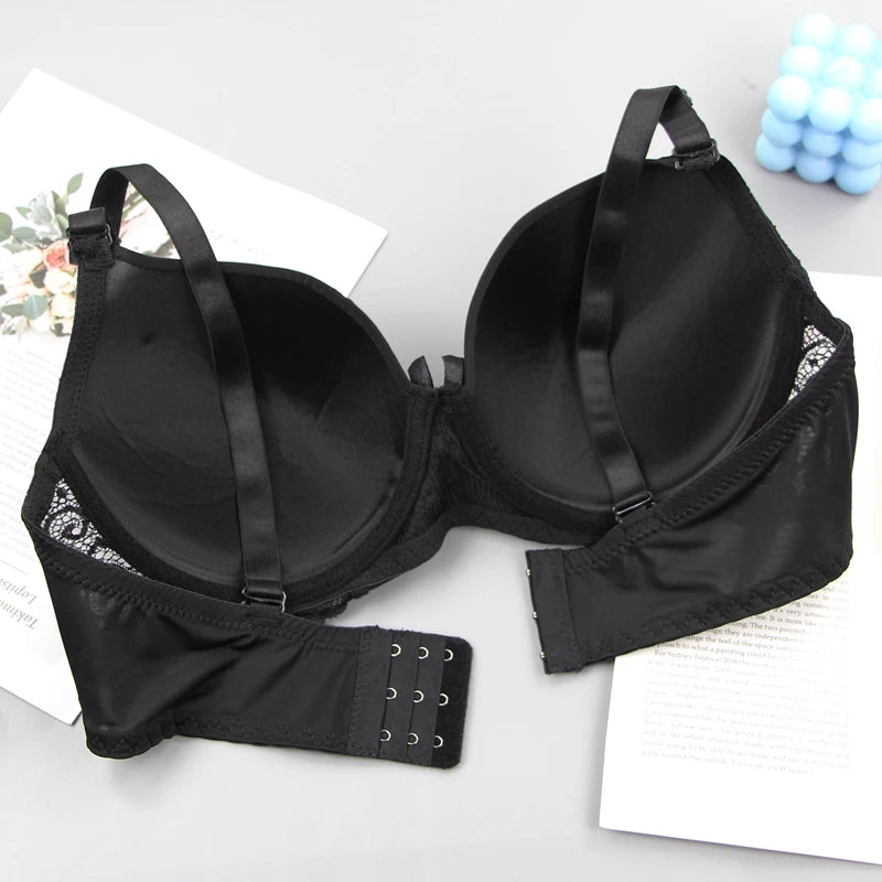 2024 New Sexy Lace Bras 34/75 36/80 38/85 40/90 42/95 44/100 46/105 48/110 50/115 50/120 DE Cup Underwear For Women Lingerie