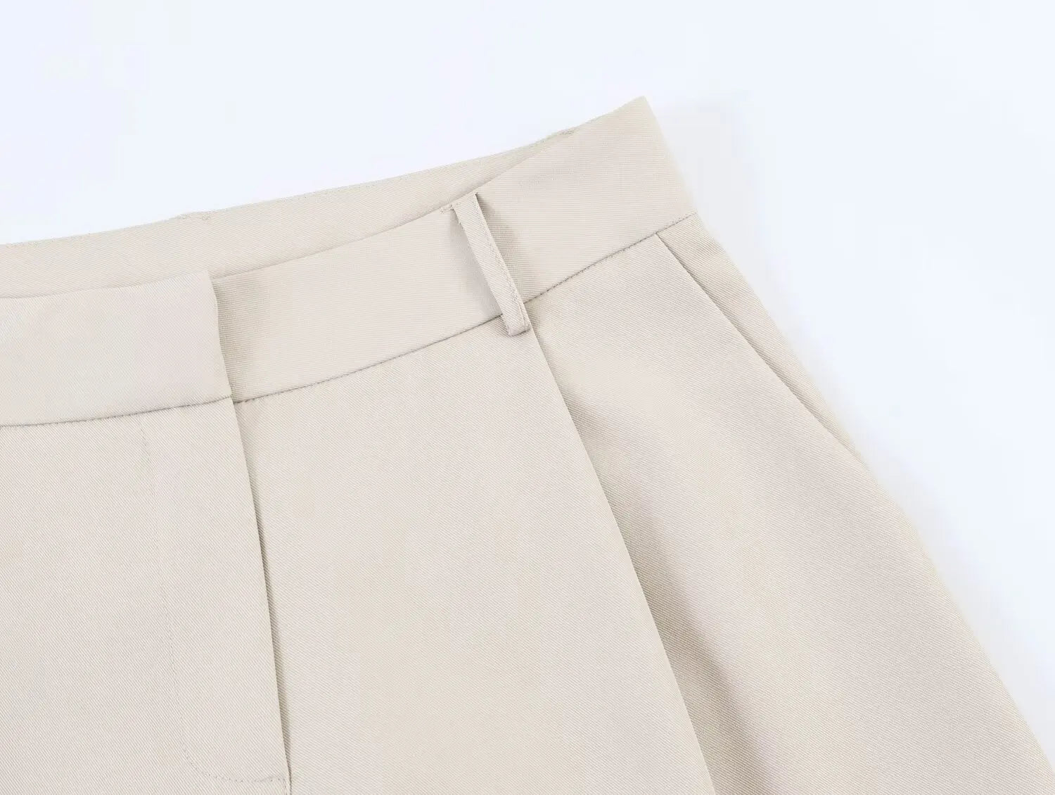 European and American style 2026 new double-button straight suit jacket with shoulder pads + pleated straight trousers suit