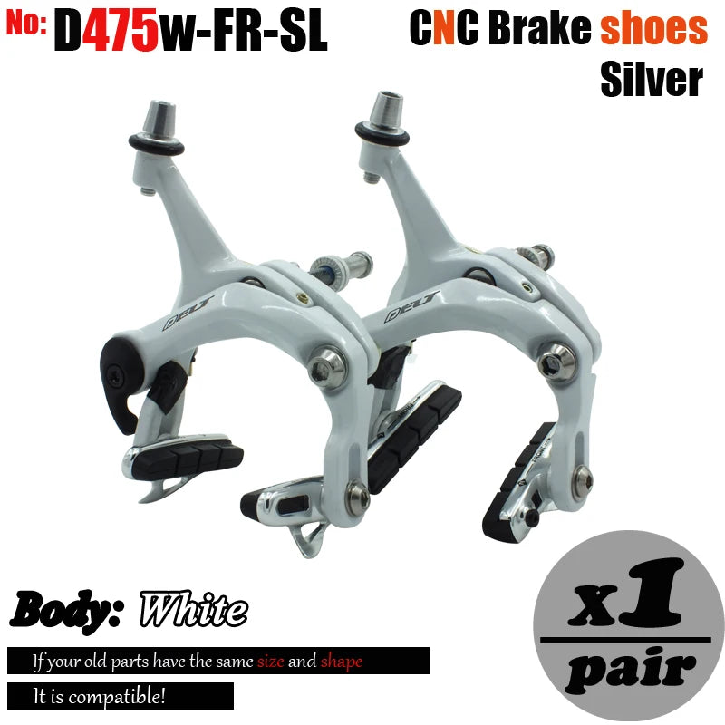 700c*23/25c Bicycle Side Pull Brake C Calipers Rim Brake 47-57MM Urban Fixed Gear Bike Road Parts