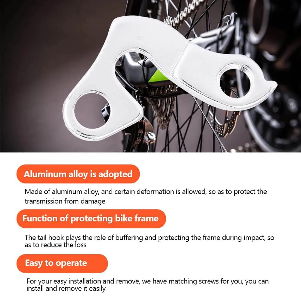 Bike Alloy Rear Derailleur Hanger Frame Gear Tail Hook Parts MTB Accessories For acing Cycling Mountain Road Bicycle Parts