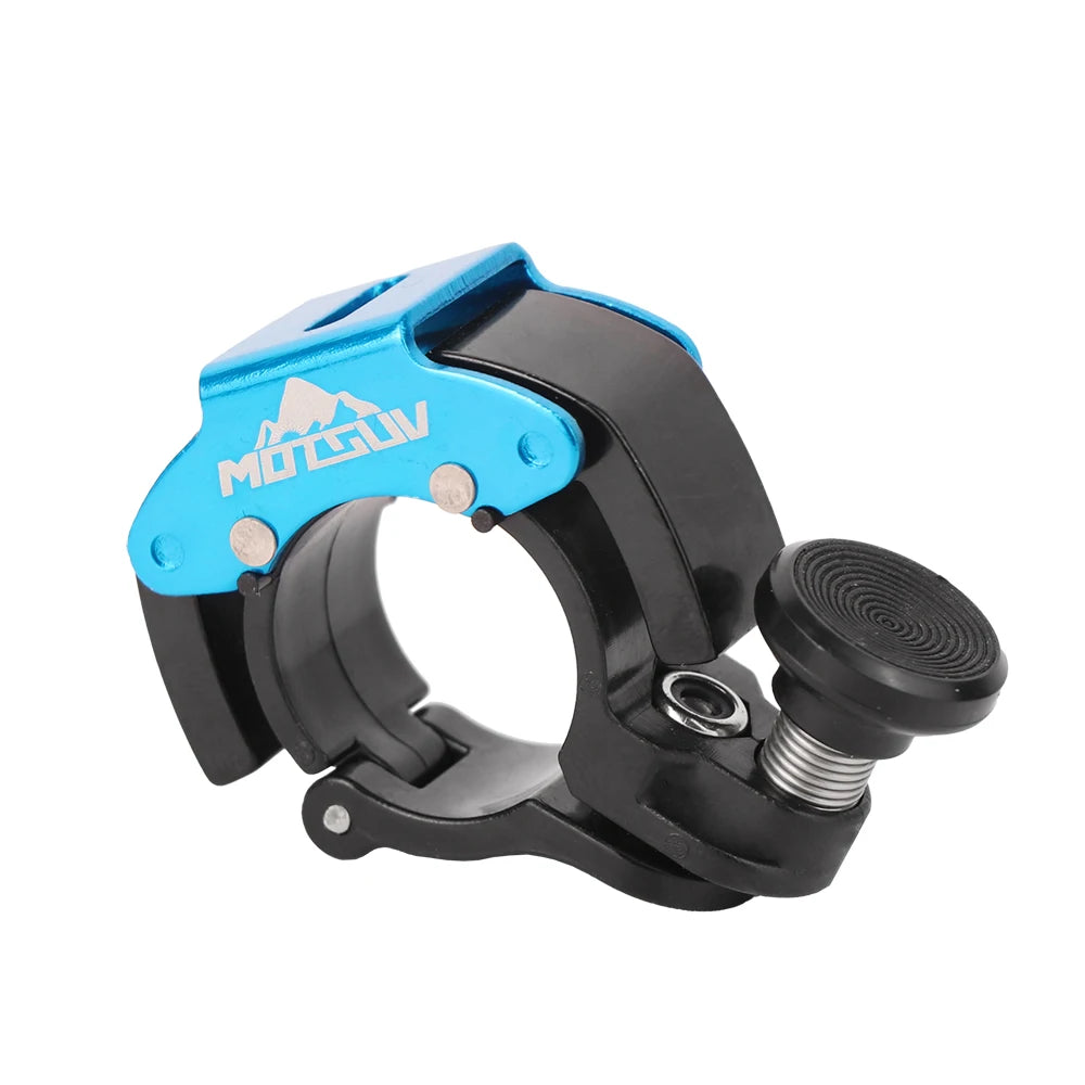 MOTSUV Blue/Red/black/Yellow Bicycle Mini Bell Ring Aluminum Alloy Safety Warning Alarm Loud Sound Handlebar for MTB Bike Horn