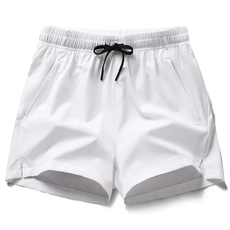 Gym Shorts Mens Sports Sweatpants Pockets Gym Casual Shorts Basic Lightweight Pants Running Jogging Beach Shorts Men Swimwear