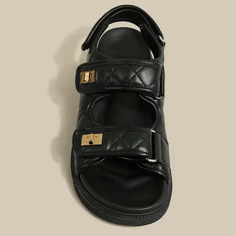 Women Sandals Soft Bottom Sandals Summer Platform Sandalias Mujer Elegant Shoes for Women Luxury Sandals Women Designers