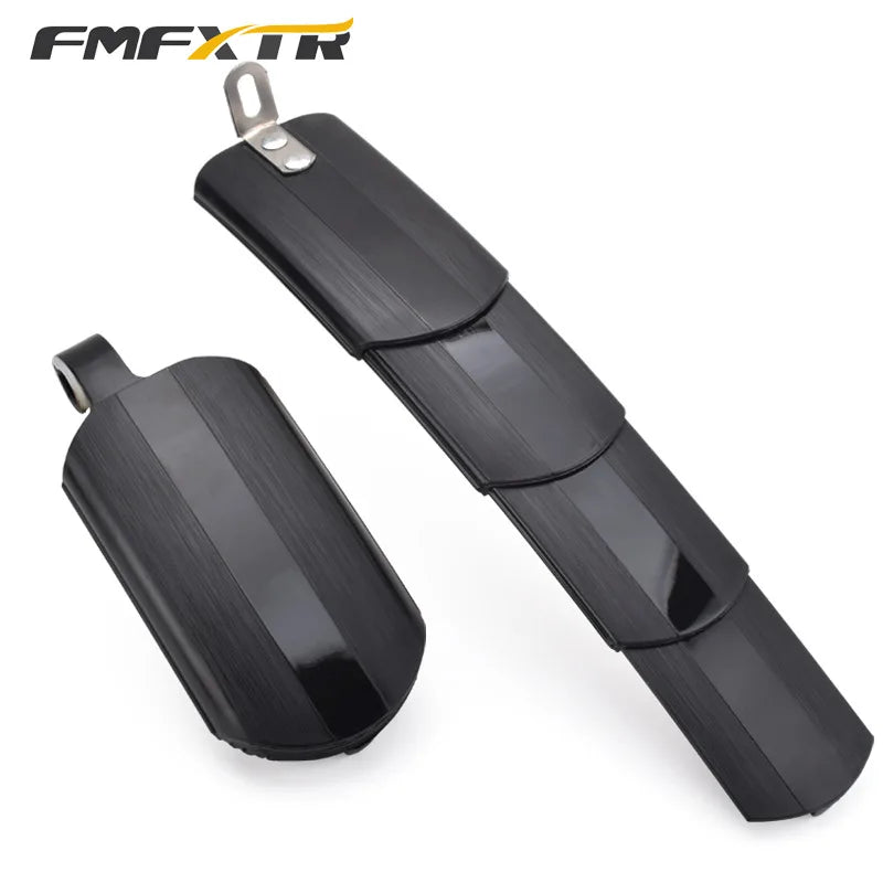 Mountain bike mudguards road bike bicycle mud removal telescopic mudguards folding bike dead rain guards Folding Bicycle Fenders
