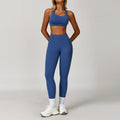 Women's Tracksuit 2PCS Fitness Suit Yoga Sets Sportswear Workout Sports Bra High Waist Leggings Gym Clothing Push Up Sports Suit