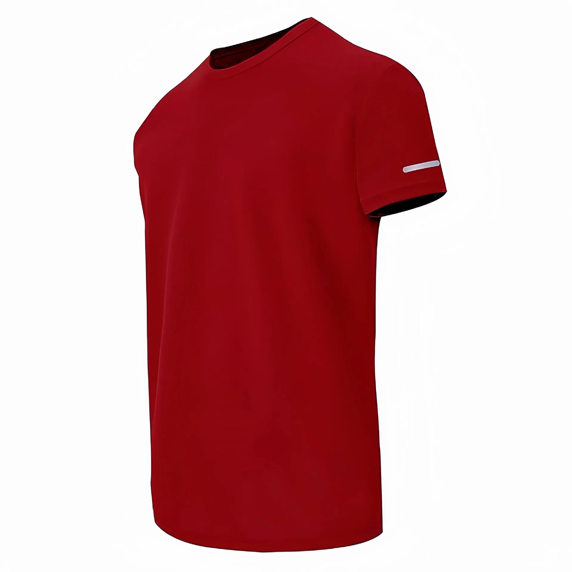 Solid Color Quick Drying Breathable Sports T-shirt For Men Running Basketball Football Training Fitness Short Sleeve T Shirt Man