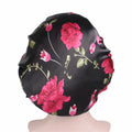 Hair Caps for Sleeping Women Bath Double Layer Headwear Cover Hat Curly New Satin Sleeping Hair Cap Skullies Beanies Accessories