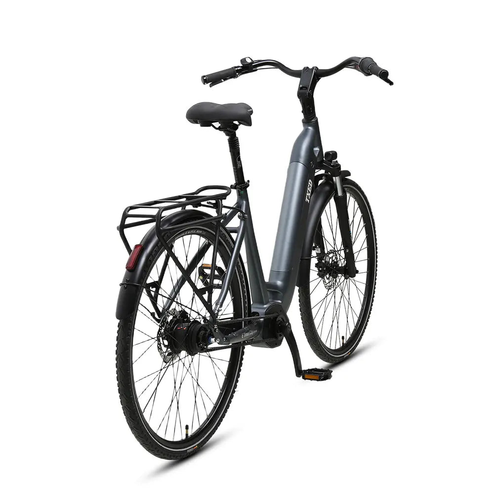 TXED Electric City Bike36V/20Ah Lithium Battery Mid Moto Nexus 8S Hydraulic Disc Brake Dutch Electric City Bike