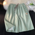 Sports Ice silk Shorts Breathable comfortable Summer Quick drying shorts Solid home shorts sports Knee length Loose casual Pants