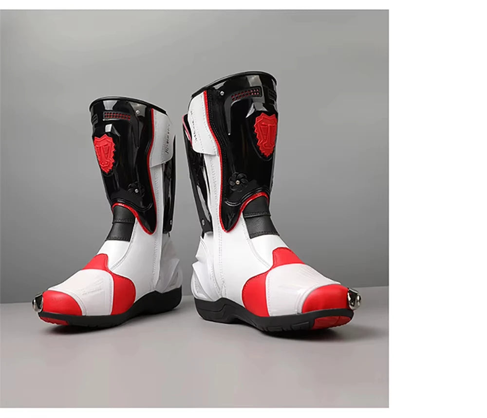 Motorcycle Boots Men Anti-slip Motorcyclist Shoes Adventure Touring Motocross MTB Dirt Bike Boots Motorcycle Accessories