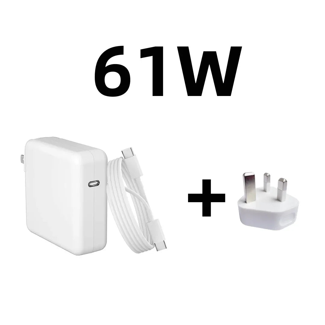 Charger for Apple Macbook Pro 16 15 13 inches laptop, 30W 61W 87W 96W 100W 118W 140W, MacBook Pro type-c