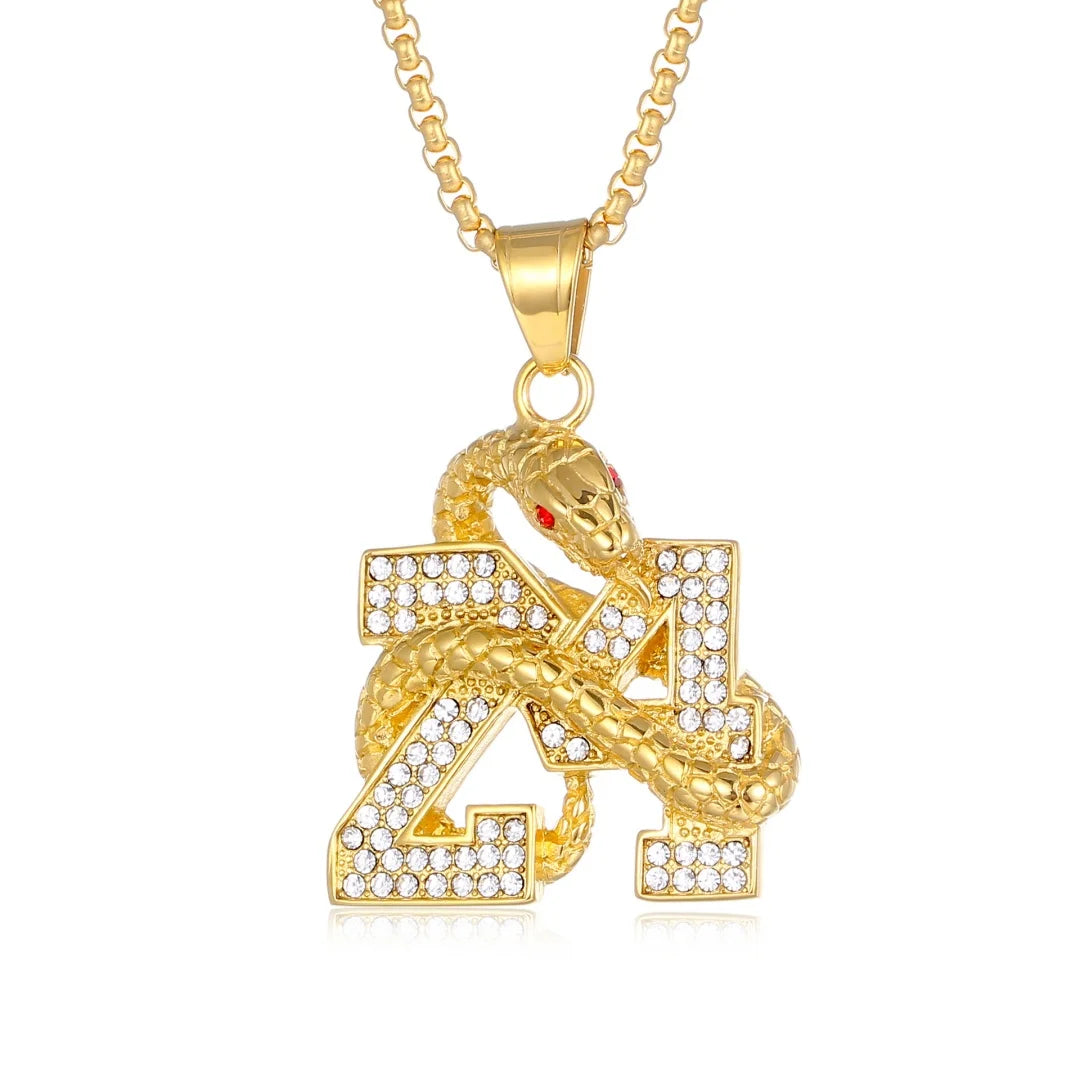 Hip Hop Iced Out Bling Basketball Basket Pendant Stainless Steel Cubic Zirconia Fans Sports Necklace for Women Men Jewelry Gift