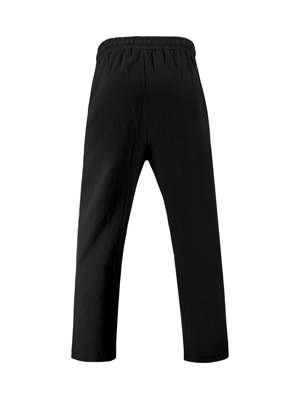 2025 New Arrival Men's Casual Tracksuit Linen Shirt and Pants Set Breathable Summer Outfits for Beach and Daily Wear