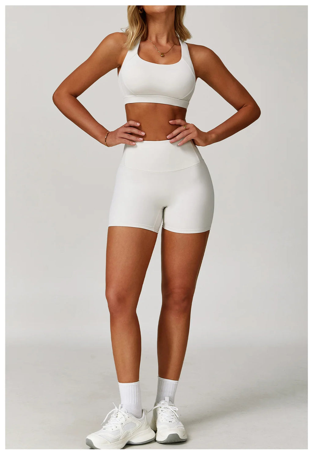 Women's Tracksuit 2PCS Fitness Suit Yoga Sets Sportswear Workout Sports Bra High Waist Leggings Gym Clothing Push Up Sports Suit